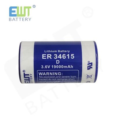 3.6V D 크기 ER34615 리?? 티오닐 클로라이드 배터리 제조업체 실린더 LISOCL2 배터리