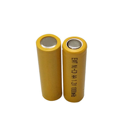 주문 1000mAh 니켈 카드미엄 배터리 팩 1.2v 니크드 AA 배터리 1200mAh 1300mAh 온라인 제조