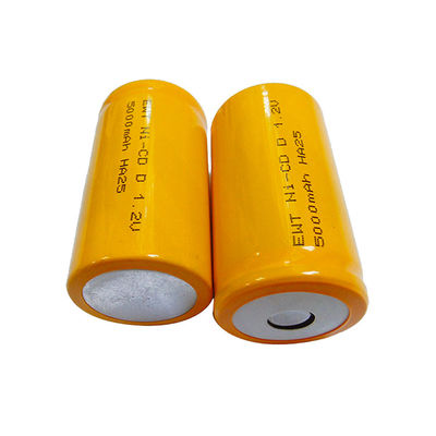 주문 1.2v 5000mAh 니켈 캐드미움 배터리 재충전 가능한 NI-CD 배터리 온라인 제조