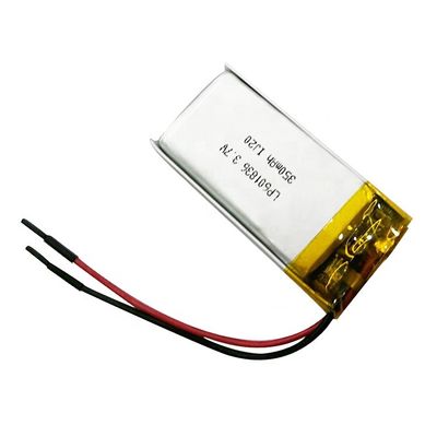 주문 OEM 리?? 이온 폴리머 배터리 방수 리 이온 배터리 3.7V 350mAh 재충전 online manufacture