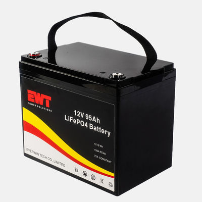 주문 EV RV 자동차 저장 장치 재충전 12V 리?? 이온 LFP LiFePO4 배터리 12.8V 95Ah 리?? 철화강 배터리 online manufacture