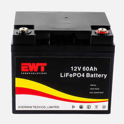 주문 태양 에너지 시스템 교체용 발크 12V 60Ah LFP 리?? 철화강 배터리 팩 online manufacture