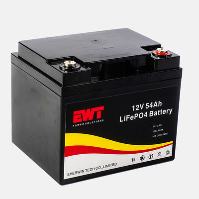 주문 LiFePO4 리?? 배터리 12.8V 54Ah 리?? 철화강 배터리 팩 SLA 교체 lfp 배터리 online manufacture