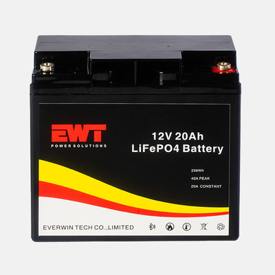 주문 OEM / ODM 12V 리?? 철화강 배터리 12.8V 20Ah Lifepo4 배터리 팩 온라인 제조