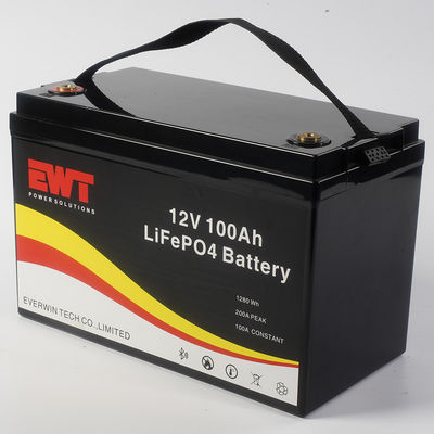 주문 보호 및 100Ah의 명목 용량으로 12V 리?? 철화강 배터리 충전 온도 범위 -20°C ~ 60°C online manufacture