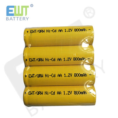 주문 높은 용량 니켈 카드미엄 배터리 NI-CD AA 1.2V 600MAH 800mAh AA online manufacture
