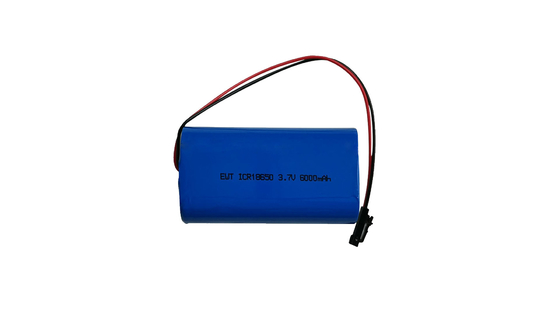 주문 ICR18650 3.7V 6000mAh 리튬 이온 배터리 팩 (안전 보호 포함) 온라인 제조