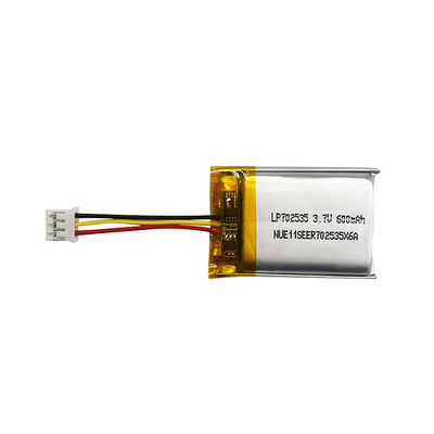 Lp702535 3.7v 600mah 리?? 폴리머 리포 배터리 팩 애노드 재료