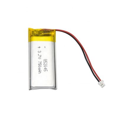 OEM / ODM 리?? 폴리머 배터리 팩 3.7V 750MAH 리포 배터리 LP852045