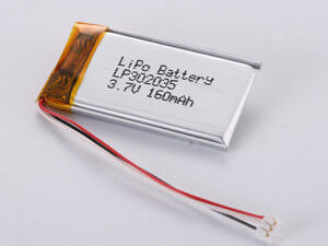 안정적이고 지속적인 전원 공급을 위한 100mAh 3.7V 리?? 폴리머 배터리