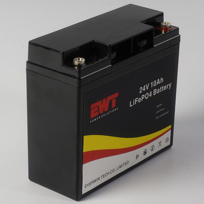 커스텀 24V 10Ah Lifepo4 UPS 배터리