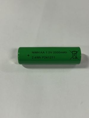 빠른 충전 0.2C NiMH 재충전 셀