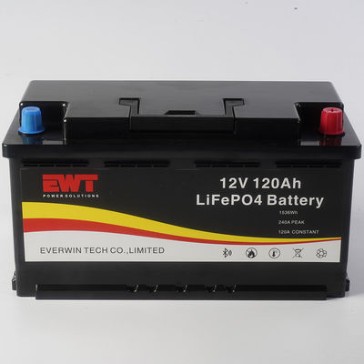 EWT 12.8V 120ah 전기 스쿠터용 LiFepo4 LFP 배터리