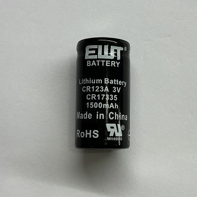 고전압 2.0V CR123A 3.0V 1500MAH 전자 장치용 리/만간 이산화 배터리