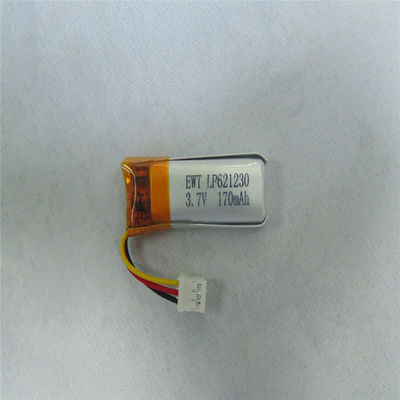 LP621230 3.7V 170mAh 리?? 폴리머 배터리의 리-폴리머 셀
