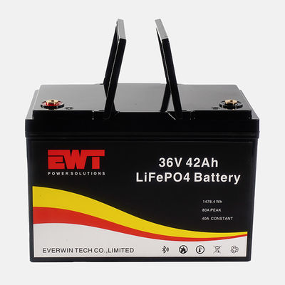 고 용량 LiFePO4 36V 50Ah 리?? 철포스파트 배터리 모듈