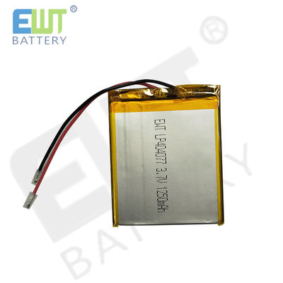 은색 리?? 폴리머 배터리 단회로 보호 LP404077 3.7V 1250mAh