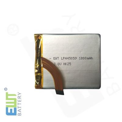 오버 디스charge 보호 리포 배터리 팩 LP445059 1800mAh 3.8V 안전 및 오래 지속