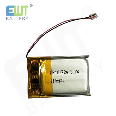 실버 리?? 이온 폴리머 배터리 LP401724 3.7V 110mAh