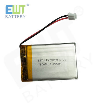 인증 IEC62133 리?? 폴리머 배터리 LP433450 안전 기능 과부하 보호 팩 조립 모델 1S1P