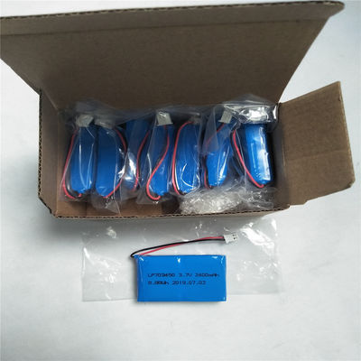 LP703450 3.7V 2400mAh 리?? 폴리머 재충전 배터리