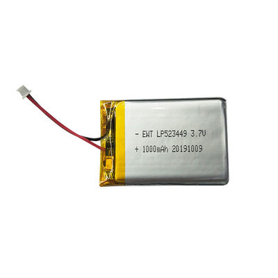 LP523449 3.7V 1000mAh 리?? 폴리머 배터리 PCM