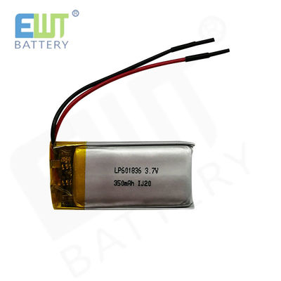 LP601836 3.7V 350mAh 리?? 폴리머 배터리 1S1P