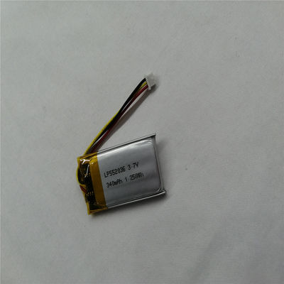 리?? 폴리머 재충전 배터리 LP552036 3.7V 340mAh 비상 백업 전력