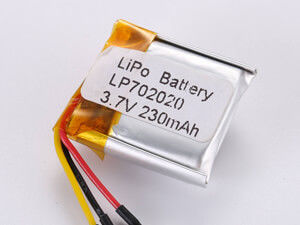 LP702020 3.7V 230MAH 리?? 폴리머 배터리