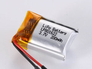 LP801622 3.7V 200MAH 프리스마틱 리?? 폴리머 재충전 배터리