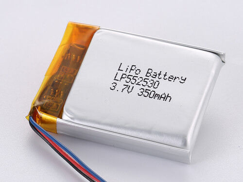 LP552530 3.7V 350MAH 재충전 가능한 리?? 폴리머 배터리 -20 ~ 45도 섭씨 A급 최고 성능
