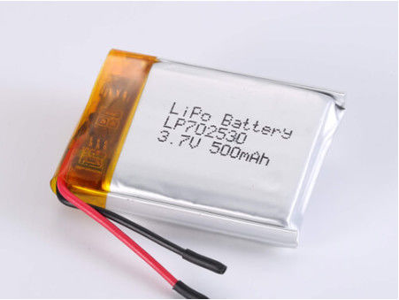 3.7V 500mAh 리?? 폴리머 셀 중용용용 ROHS 인증 재충전 배터리