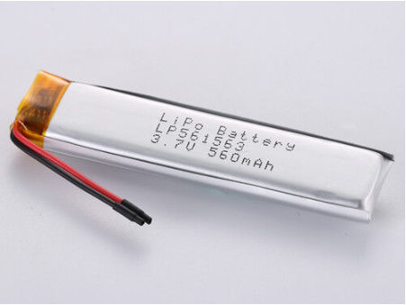 3.7V 560MAH JST 커넥터 타입 리?? 폴리머 재충전 배터리