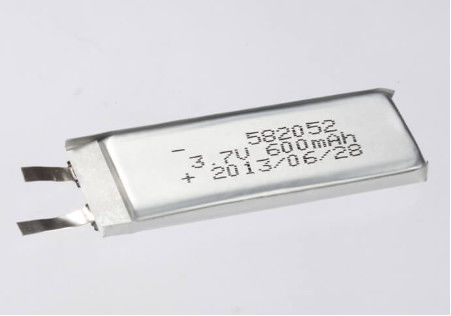 3.7V 600MAH 3.7V 은 폴리머 재충전 전지 중용용 리?? 폴리머 배터리