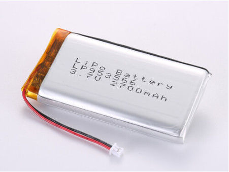 LP953566 3.7V 2700MAH 리?? 폴리머 재충전 배터리 프리스마, 포치, 버튼 모양 A 등급