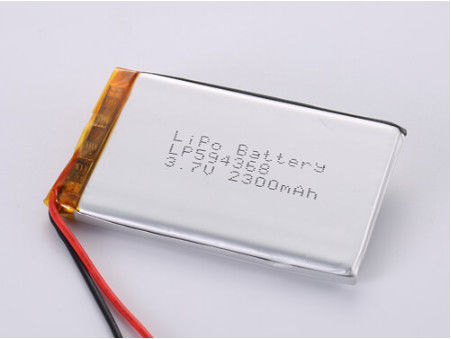 OEM 용납 오픈 전압 3.7V 2300MAH 리?? 폴리머 배터리 1 년의 유효기간과 3.7v의 명소 전압