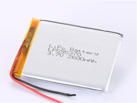 LP595370 3.7V 2600MAH 재충전 배터리 1 년 유효기간 OEM 호환성을 위한 리?? 폴리머