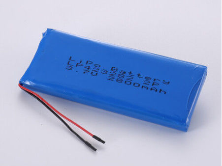 오픈 볼테지 LP423282 3.7V 2800MAH PCB 보호 및 1 년 유통 기간과 함께 리?? 폴리머 배터리