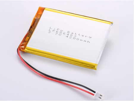 LP686483 3.7V 4200MAH 리온 배터리 20C ~ 60C 온도 범위의 생산 고 용량 리포 팩