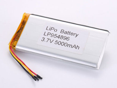 고 용량 리포 팩 3.7V 5000MAH 리온 이온 배터리 제조업체 표준용 다른 애노드 재료 2-3 시간 충전 시간