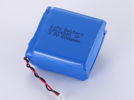 LP224545 3.7V 6000MAH 리온 배터리 제조업체 500회 회로 고 용량 리포 팩 -20°C ~ 60°C 사이클 수명