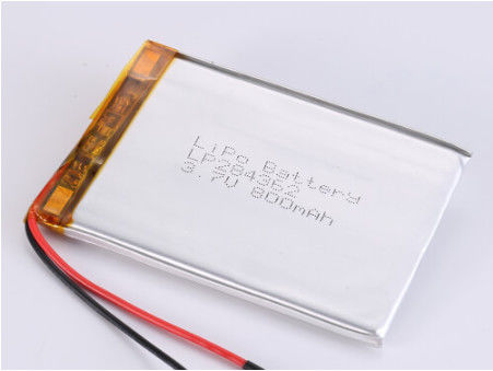 LP284362 3.7V 800MAH 리온 배터리 제조업체 단회로 보호 및 안전성 높은 용량 리포 팩