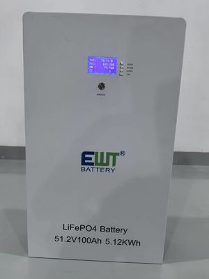 프리미엄 EWT LiFePO4 51.2V 100Ah 5.12kWh 배터리