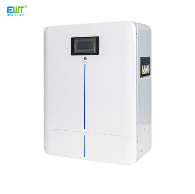 51.2V 100AH 벽에 장착 된 에너지 저장 배터리, 태양 가정 에너지 저장 리?? 철화강 배터리