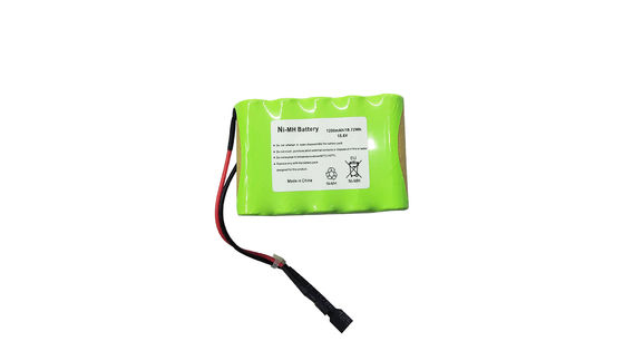 15.6v 1200mah 재충전 가능한 니켈 금속 하이드 배터리 화학적 성분 니켈 항공 운송 및 장기 전력 공급에 적합합니다