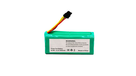 14.4V 3500mAh NiMH 배터리, 1년의 긴 수명 주기 및 넓은 온도 범위