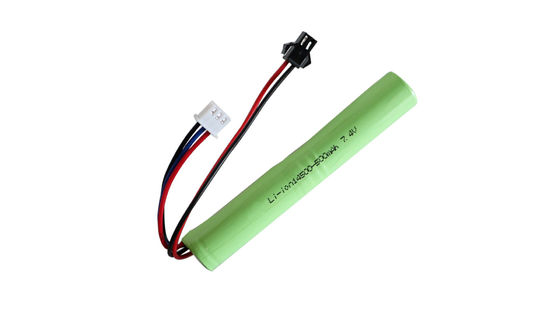 리튬 이온 배터리 제조업체 14500 7.4V 500mAh 과방전 보호 및 PCM/PCB를 갖춘 안전한 리튬 이온 배터리 팩