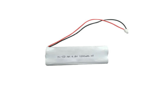 NI-CD 4.8V 1000MAH Button Top Terminal Type 72200 Medical Battery -20°C To 35°C for Medical Devices